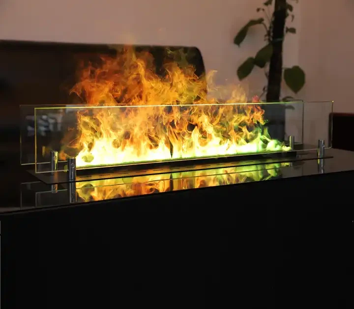 Krb 45'' Led Flame Water Mist Fire