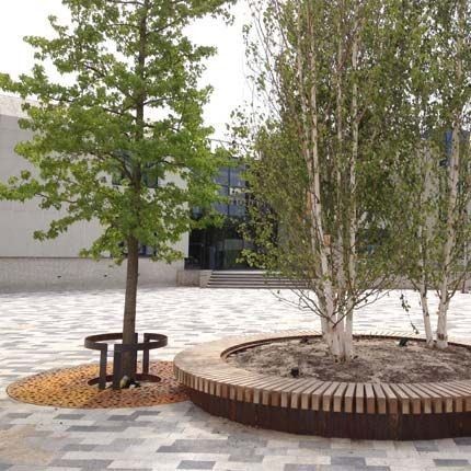 Corten Steel Planters Large Outdoor Flower Pots Planters