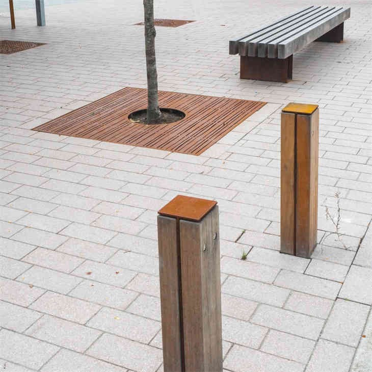 Corten Steel Tree Protection Grating