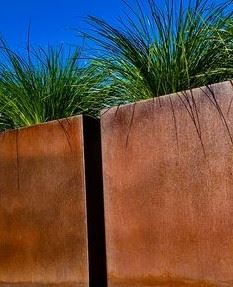 Corten Steel Whimsy Flowerpot Corten Planter Pot
