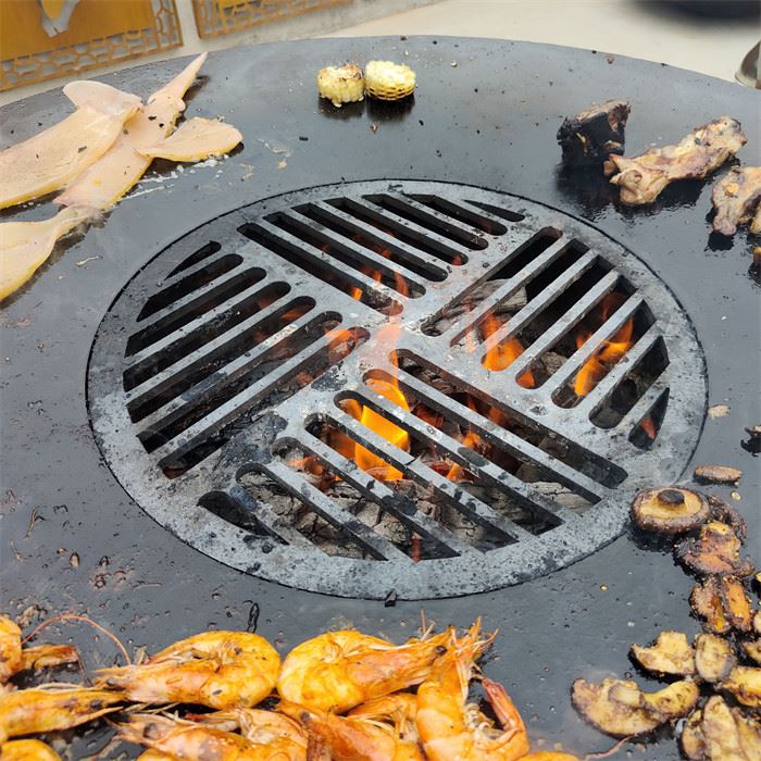 Prvotřídní grilovací stanice z Corten Steel BBQ