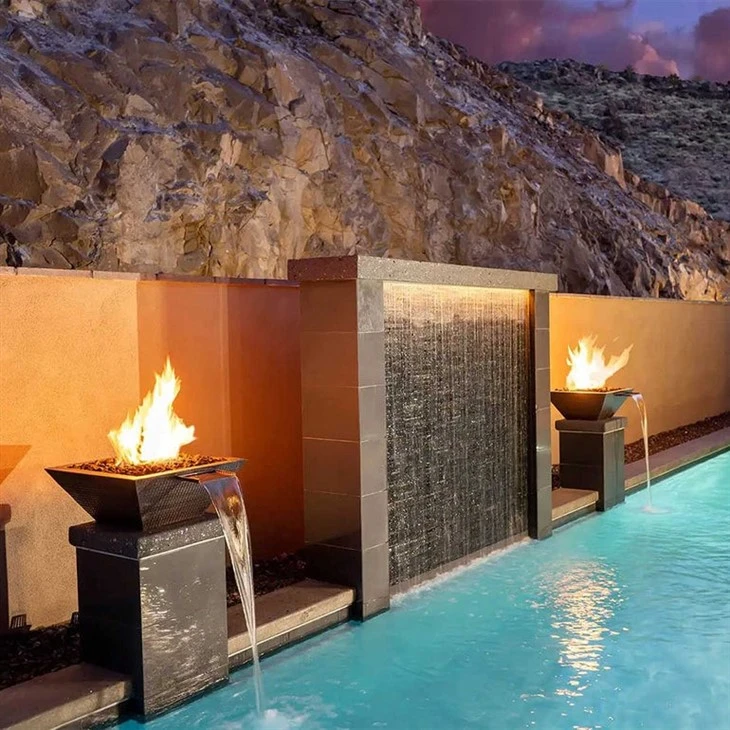 Propane Fire Bowls For Pools