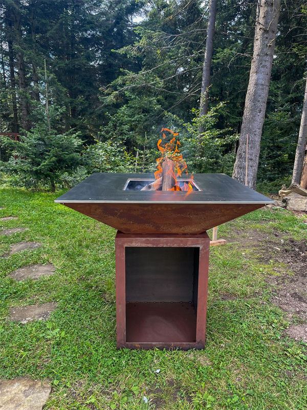 Bbq gril Ocelový grilovací gril