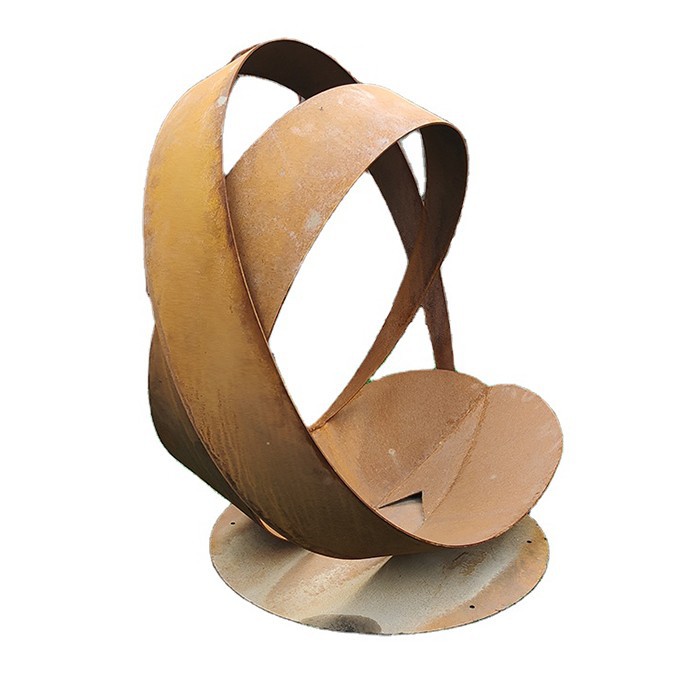Abstract Circle Sculpture